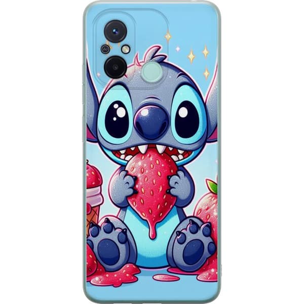 Kompatibelt Mobildeksel til Xiaomi Redmi 12C Strawberry Stitch