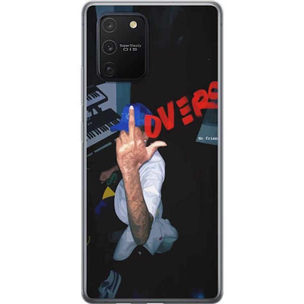 Samsung Galaxy S10 Lite Gennemsigtig cover Kærlighed Mystik Design Romantisk Motiv Populært Grafisk Mønster Mode Stil