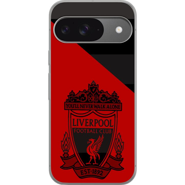 Google Pixel 9 Läpinäkyvä kuori Liverpool L.F.C.