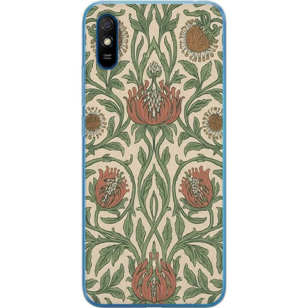 Kompatibel Mobilcover til Xiaomi Redmi 9A Blad Detaljer