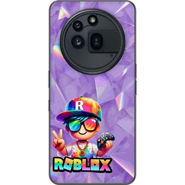Kompatibel Mobilcover til Nothing Phone (3a) Pro Farverig gamerfigur med spilcontroller, solbriller og regnbuedetaljer lilla