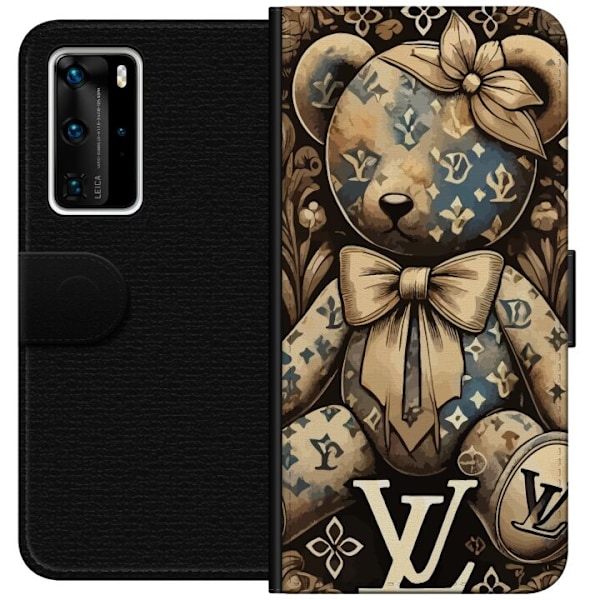 Huawei P40 Pro Lompakkokotelo LV Teddy