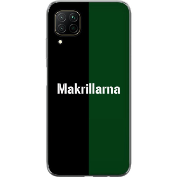 Huawei P40 lite Gennemsigtig cover Makrel Fodbold