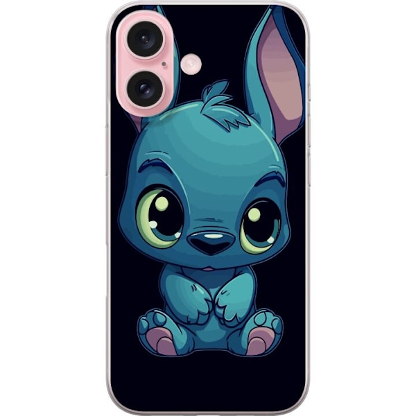 Apple iPhone 16 Gennemsigtig cover Stitch