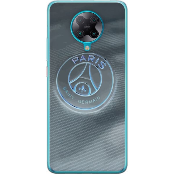 Xiaomi Poco F2 Pro Läpinäkyvä kuori Paris Saint-Germain F.C