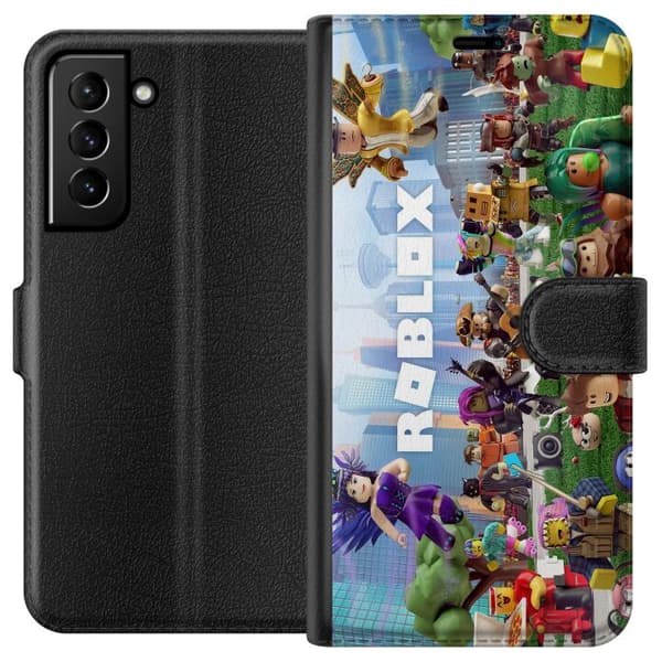 Kompatibel Tegnebogsetui til Samsung Galaxy S21+ 5G Roblox