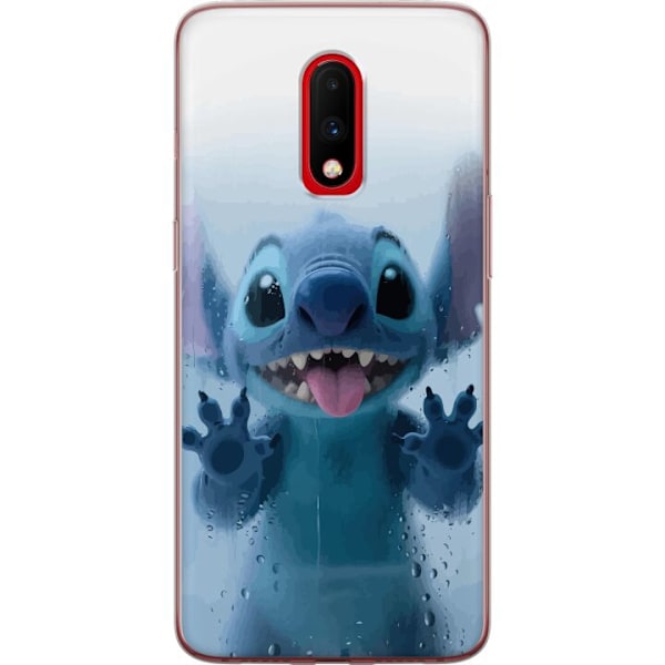 OnePlus 7 Genomskinligt Skal Stitch Window View – Stitch vid