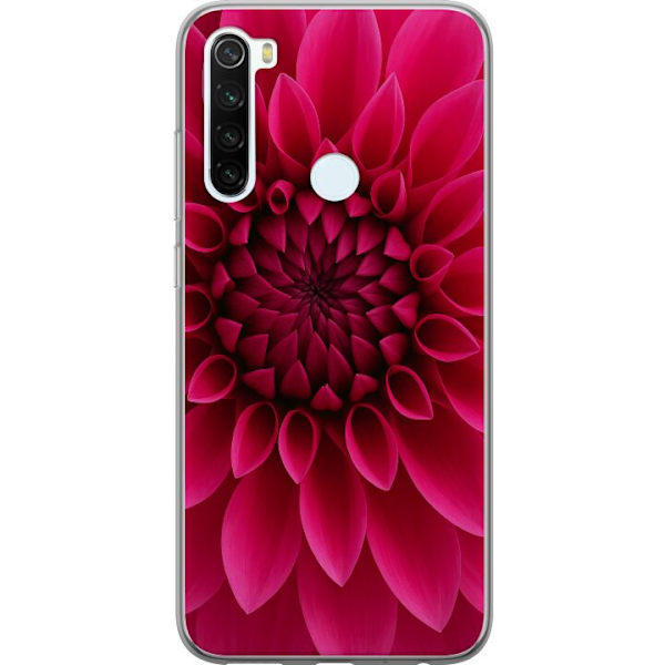 Xiaomi Redmi Note 8 Läpinäkyvä kuori Rosecore
