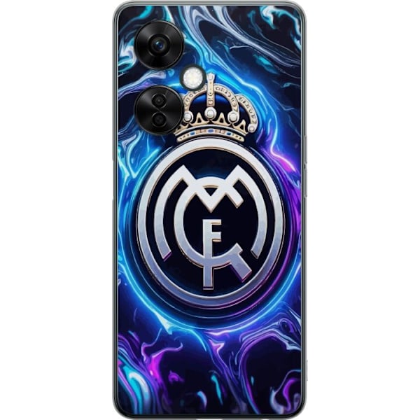 OnePlus Nord CE3 Läpinäkyvä kuori Real Madrid