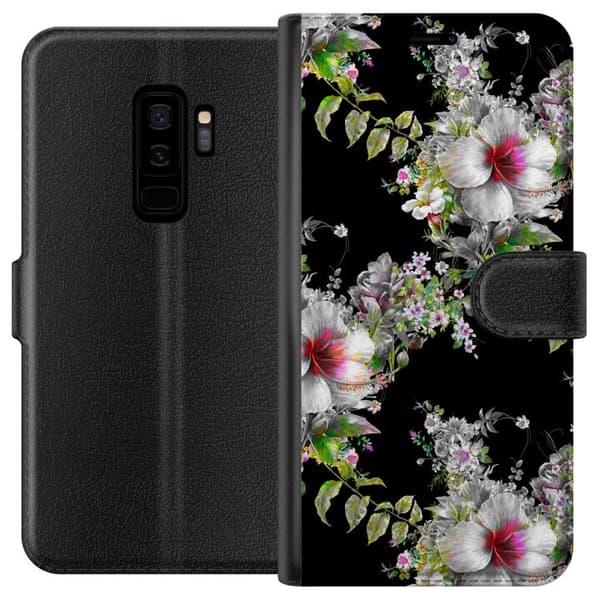 Kompatibelt Lommeboketui til Samsung Galaxy S9+ Blomststjerne