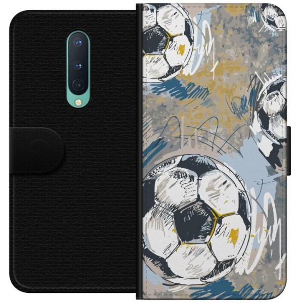 OnePlus 8 Lommeboketui Fotball