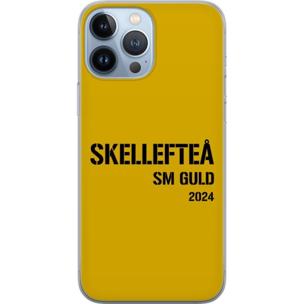Apple iPhone 13 Pro Max Gennemsigtig cover Skellefteå SM GULD