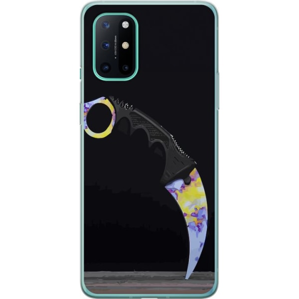 OnePlus 8T Gennemsigtig cover Karambit / Butterfly / M9 Bayone