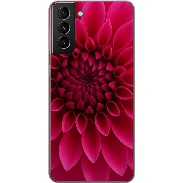 Samsung Galaxy S21+ 5G Läpinäkyvä kuori Rosecore