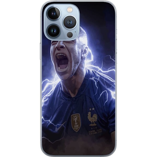 Apple iPhone 13 Pro Max Läpinäkyvä kuori Kylian Mbappe