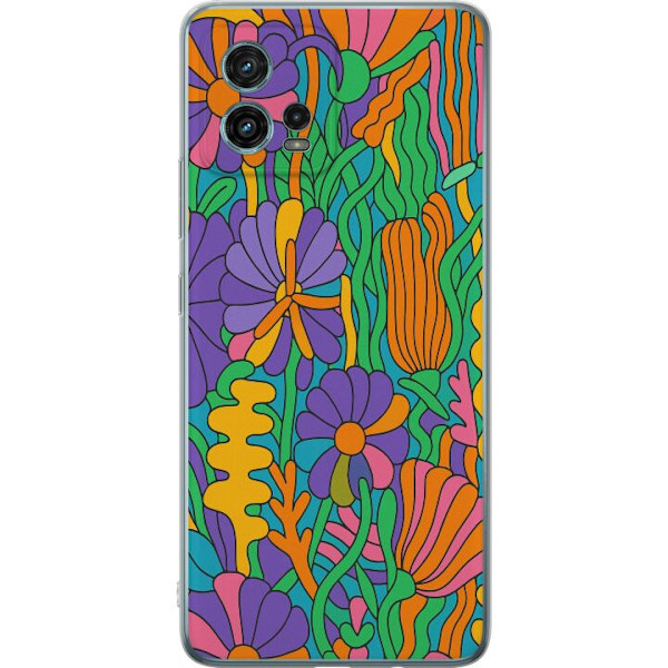 Motorola Moto G72 Gjennomsiktig deksel Color Pop