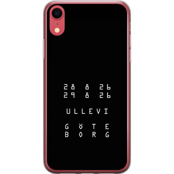 Kompatibelt Mobildeksel til Apple iPhone XR Ullevi Göteborg 2026 hvit