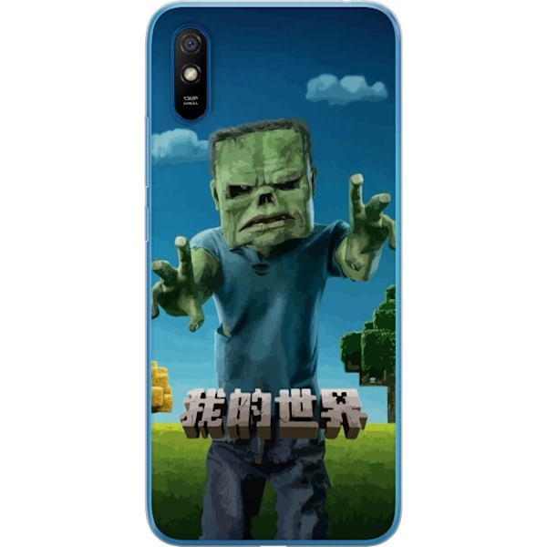 Xiaomi Redmi 9A Genomskinligt Skal A Minecraft Movie