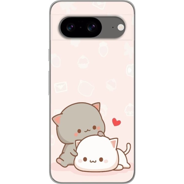 Google Pixel 8 Gennemsigtig cover Kawaii