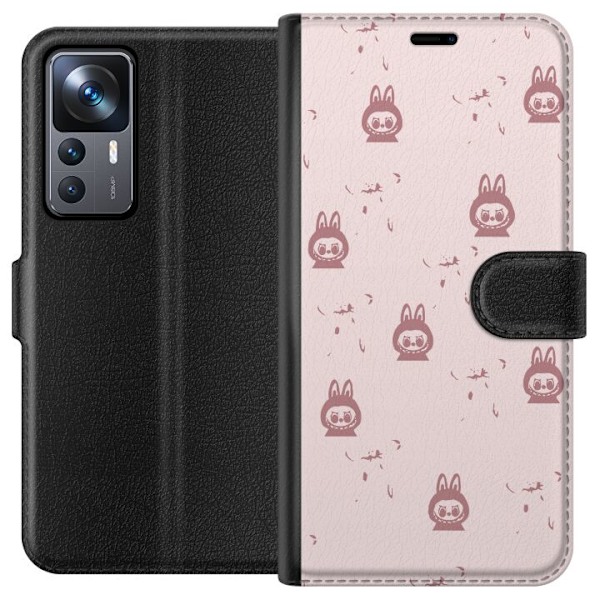 Xiaomi 12T Lompakkokotelo Labubu Neon Pop - Neonvärinen pop a