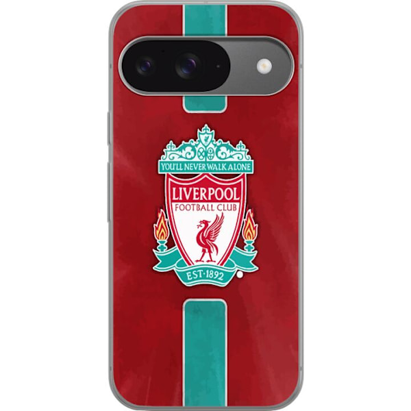Google Pixel 9 Pro Gjennomsiktig deksel Liverpool FC - Klassis