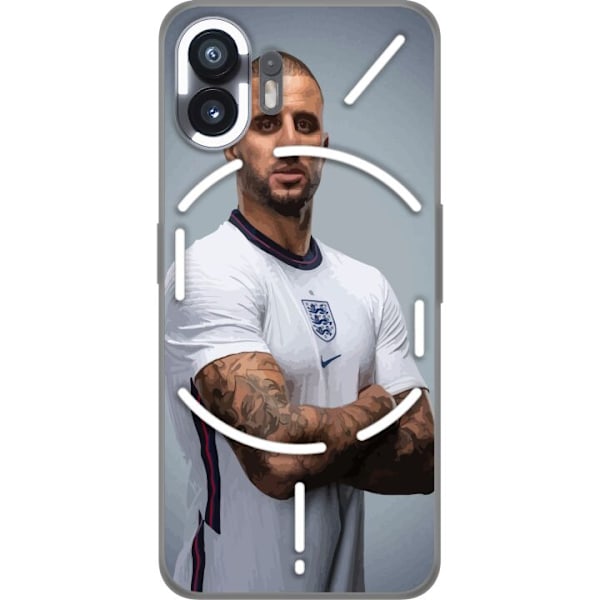 Nothing Phone (2) Gennemsigtig cover Kyle Walker