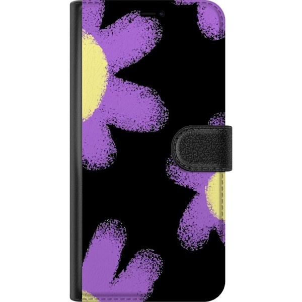Samsung Galaxy A15 5G Tegnebogsetui Blomsterdragt
