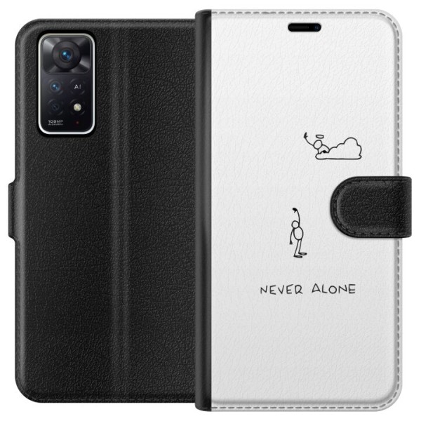 Xiaomi Redmi Note 11 Pro 5G Plånboksfodral Aldrig Ensam