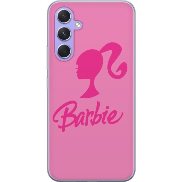 Samsung Galaxy A54 Genomskinligt Skal Barbie
