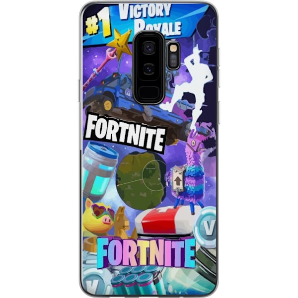 Samsung Galaxy S9+ Genomskinligt Skal Fortnite