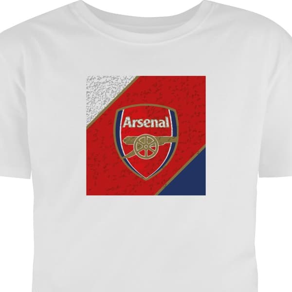 T-shirt för Vuxen Vit Medium Arsenal vit M