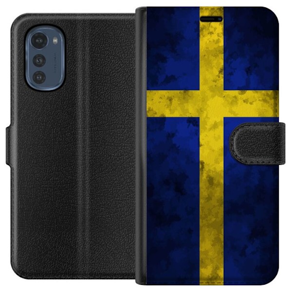 Motorola Moto E32s Tegnebogsetui Sverige