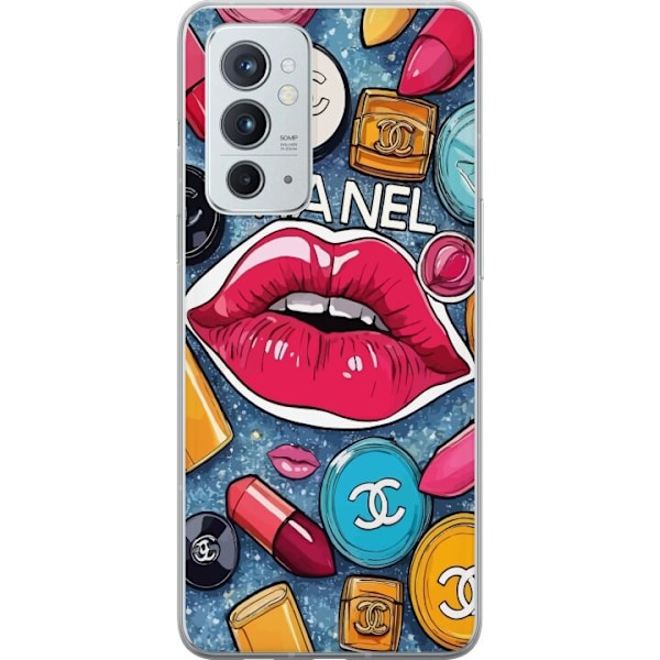 OnePlus 9RT 5G Läpinäkyvä kuori Chanel Lips