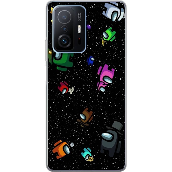 Xiaomi 11T Pro Gjennomsiktig deksel Among Us