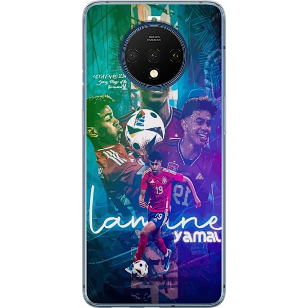 OnePlus 7T Genomskinligt Skal Lamine Yamal FCB