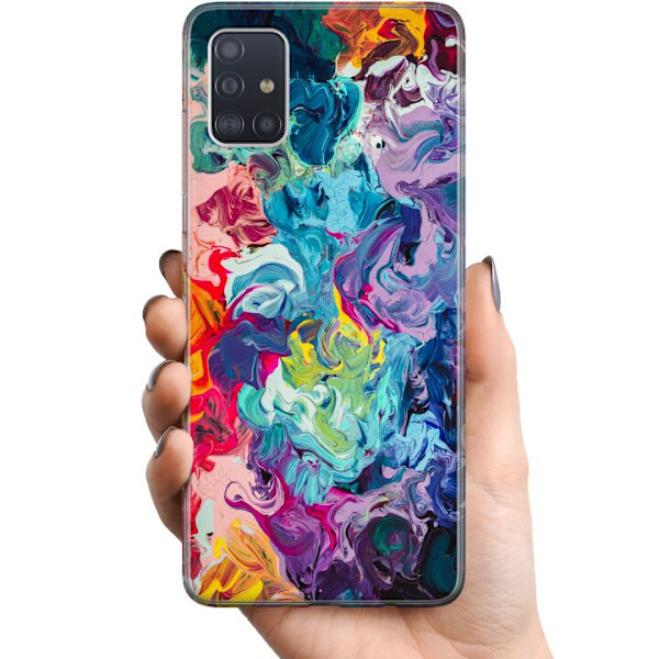 Samsung Galaxy A51 TPU Mobilskal Färg