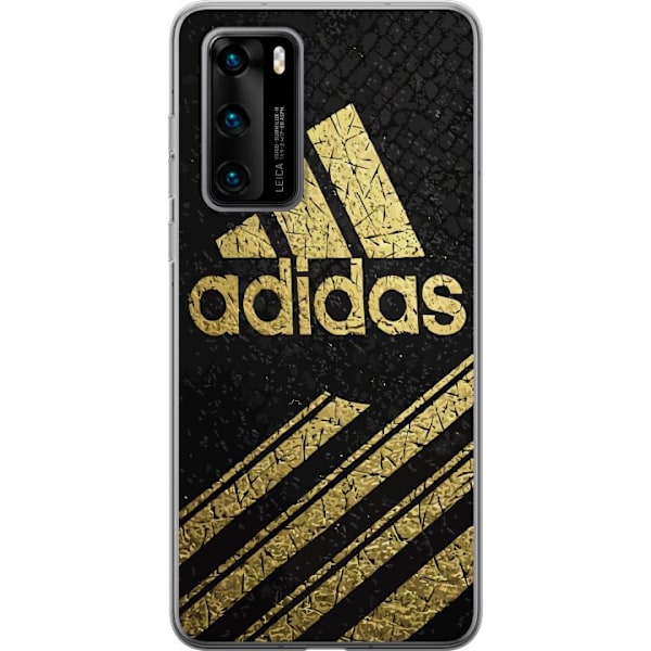 Huawei P40 Gennemsigtig cover Adidas