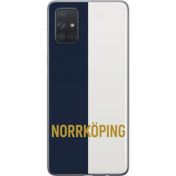 Samsung Galaxy A71 Läpinäkyvä kuori Norrköping – jalkapallo
