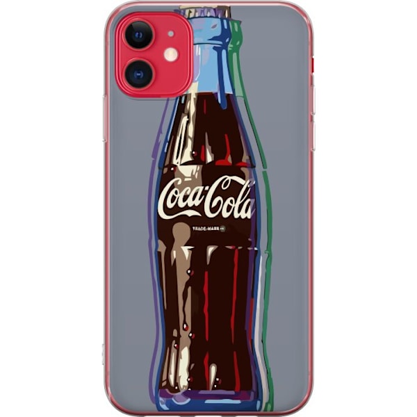 Apple iPhone 11 Genomskinligt Skal Coca Cola