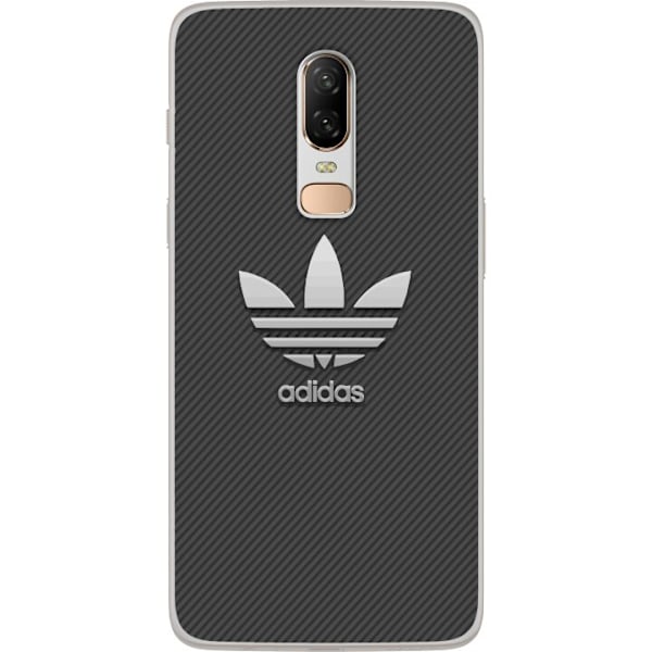 OnePlus 6 Läpinäkyvä kuori Adidas