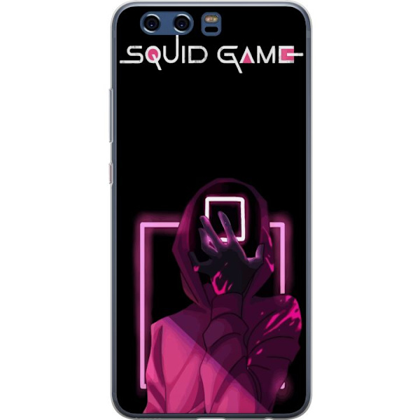 Huawei P10 Läpinäkyvä kuori Squid Game Teema Suosittu Sarja Motiivi Graafinen Ikoninen Suunnittelu Aasialainen Popkulttuuri Jännitys Draama