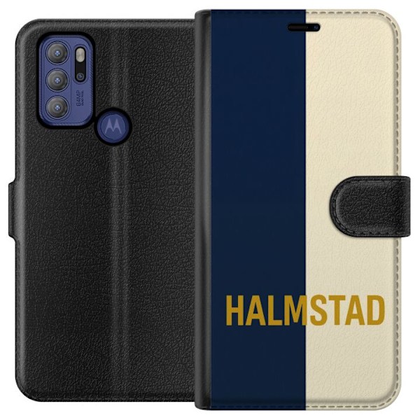 Motorola Moto G60S Tegnebogsetui Halmstad – Fodbold