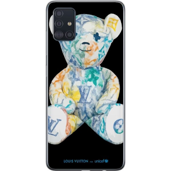 Samsung Galaxy A51 Genomskinligt Skal LV TEDDY