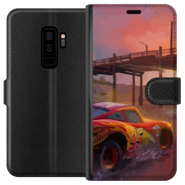 Kompatibelt Plånboksfodral till Samsung Galaxy S9+ Blixten McQueen