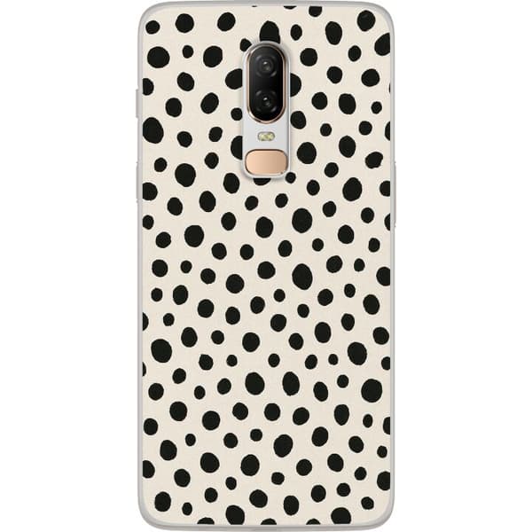 Kompatibelt Mobilskal till OnePlus 6 Dot Dance