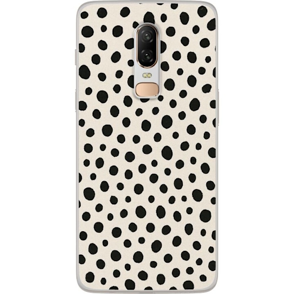 OnePlus 6 Genomskinligt Skal Dot Dance