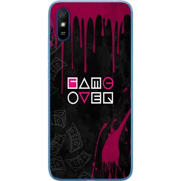 Xiaomi Redmi 9A Genomskinligt Skal Squid Game 2 - Game Over