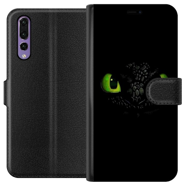 Huawei P20 Pro Tegnebogsetui Dragetræneren