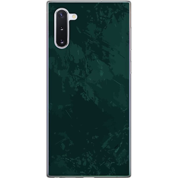 Samsung Galaxy Note10 Gennemsigtig cover Emerald Echo