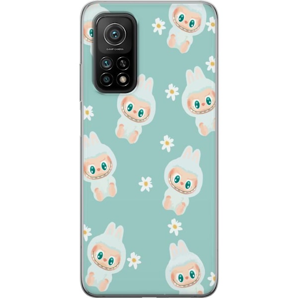 Xiaomi Mi 10T 5G Läpinäkyvä kuori Labubu Candy Vibes